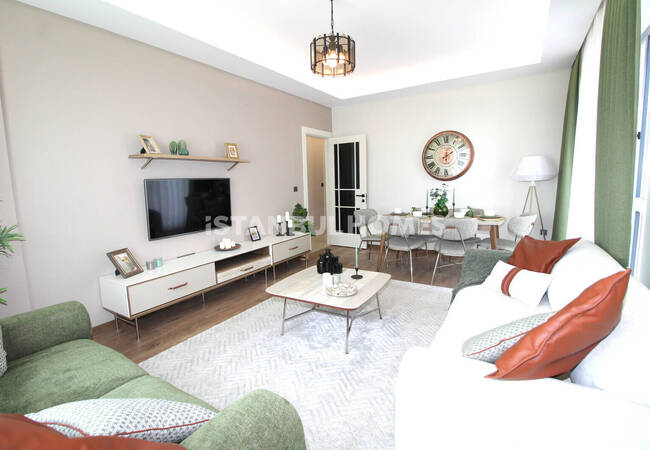 Kartal'da Metro İstasyonuna Yakın Havuzlu Satılık Daireler 8