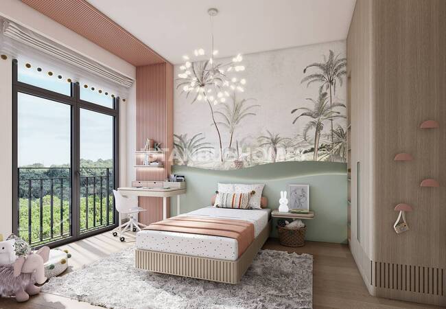 Квартиры с Высокими Потолками в Жилом Комплексе в Эюпе 20