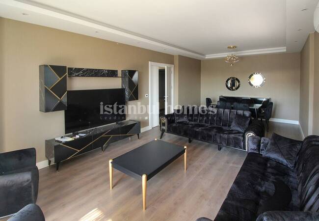 Furnished Apartment in Complex at 650 Meters From Sea in Buyukcekmece 11