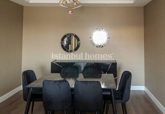 Furnished Apartment in Complex at 650 Meters From Sea in Buyukcekmece 13