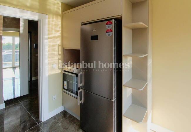 Furnished Apartment in Complex at 650 Meters From Sea in Buyukcekmece 19