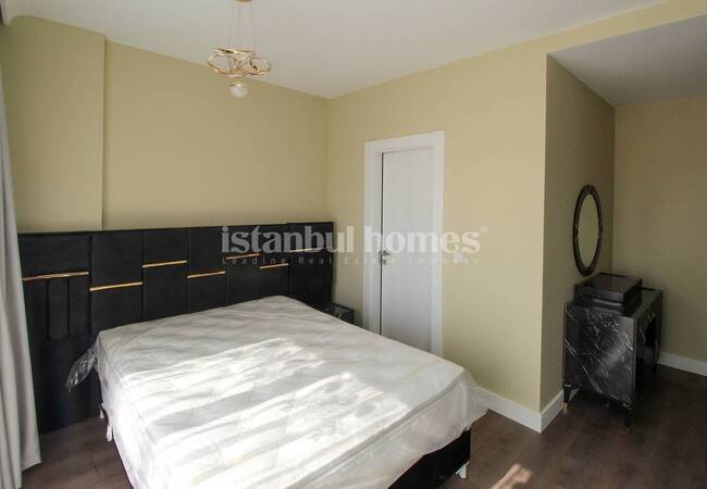 Furnished Apartment in Complex at 650 Meters From Sea in Buyukcekmece 21