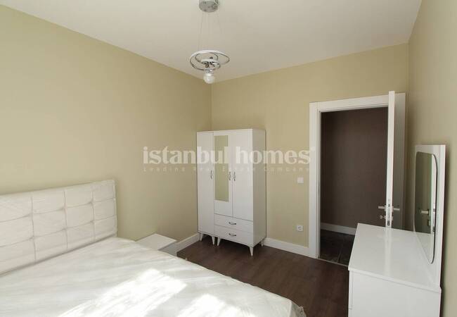 Furnished Apartment in Complex at 650 Meters From Sea in Buyukcekmece 31
