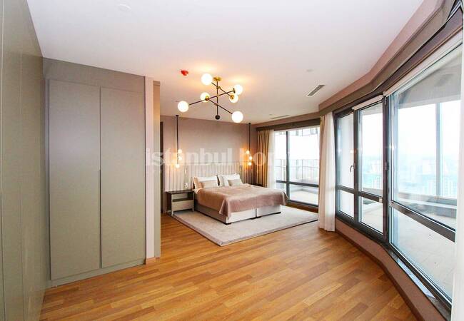 Möblierte Bosporus Und Stadtblick Wohnung In Istanbul 14