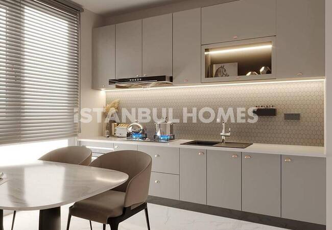 Nouveaux Immobiliers Dans Résidence Avec Piscine À Istanbul 9