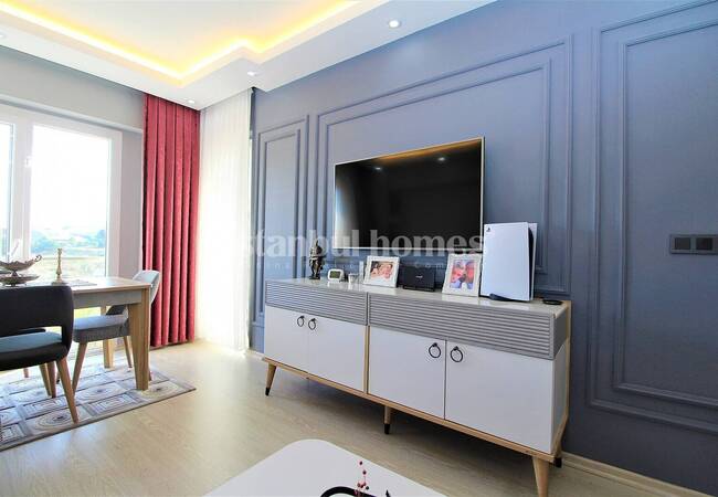 Property in a Complex with Pool in Pendik Istanbul 12