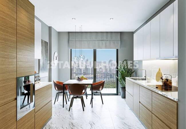 شقق في مجمع سكني مع مسبح وأمن في باشاك شهير 8