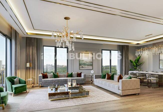 شقق في مجمع سكني مع مسبح وأمن في باشاك شهير 9