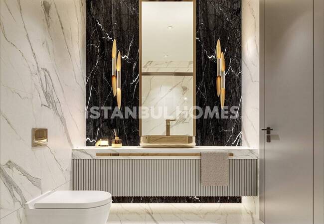 شقق في مجمع سكني مع مسبح وأمن في باشاك شهير 10