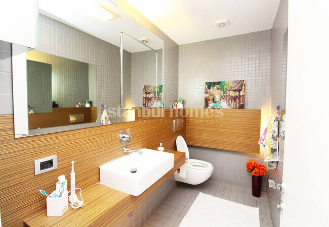 Terrassenwohnung In Einem Prämierten Komplex In Eyupsultan 32