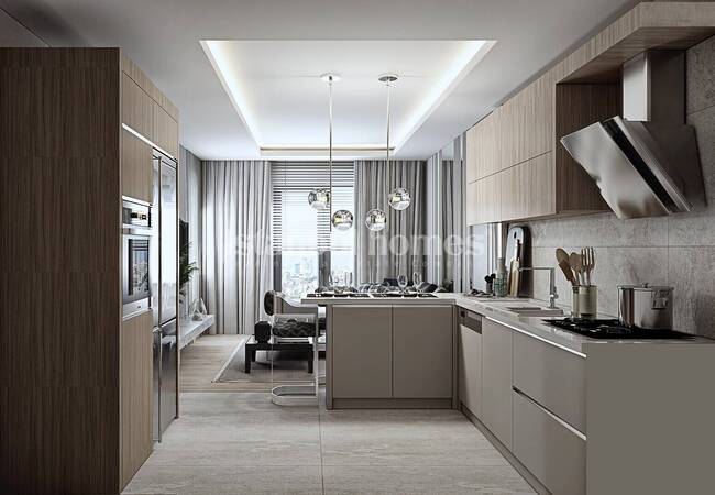 New Flats for Profitable Investment in Istanbul Kucukcekmece 11