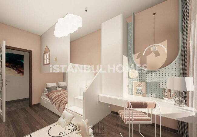 Küçükçekmece'de Güvenlikli Sitede Göle 2 Km Mesafede Daireler 6