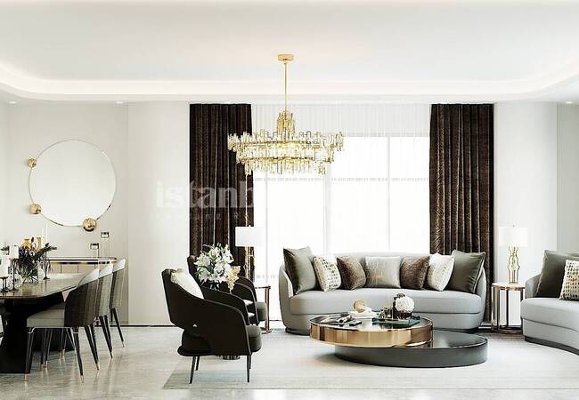 شقق جديدة في مجمع السكني آمن في اسطنبول باشاك شهير 3