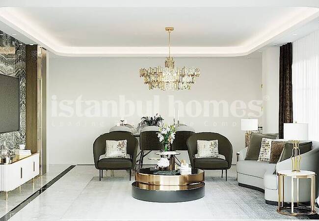 شقق جديدة في مجمع السكني آمن في اسطنبول باشاك شهير 4