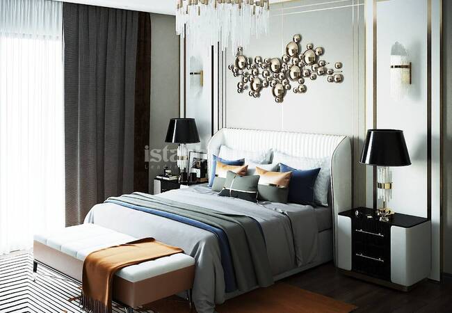 شقق جديدة في مجمع السكني آمن في اسطنبول باشاك شهير 7