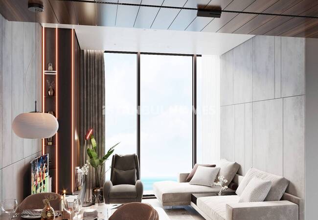 Appartement En Mezzanine Dans La Résidence GS Leo À Sisli 4