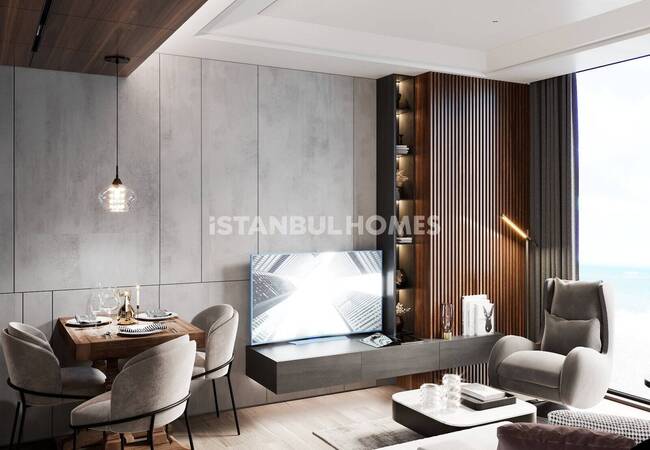 Appartement En Mezzanine Dans La Résidence GS Leo À Sisli 6