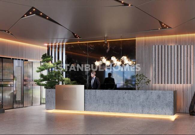 Appartement En Mezzanine Dans La Résidence GS Leo À Sisli 8