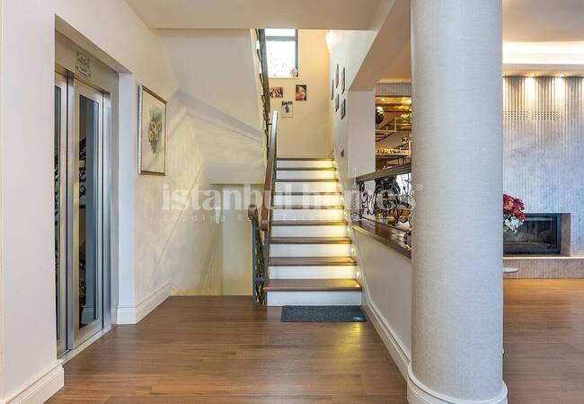 4-stöckige Villa Mit Aufzug Und Meerblick In Kartal Istanbul 38