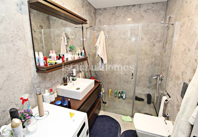 Flat with Balcony Near Metro and Metrobus in Bakirkoy Istanbul 12