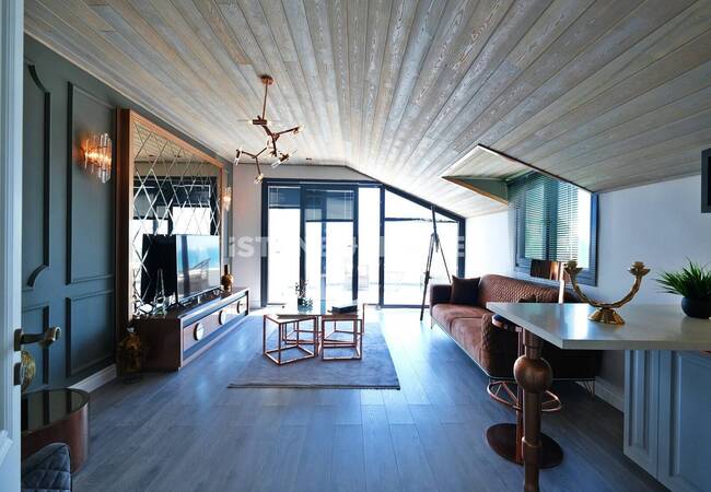 伊斯坦布尔 Buyukcekmece 的海景别墅和私人游泳池 23