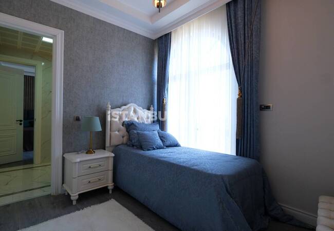 伊斯坦布尔 Buyukcekmece 的海景别墅和私人游泳池 28