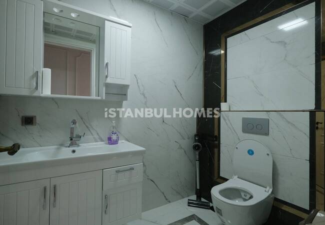 伊斯坦布尔 Buyukcekmece 的海景别墅和私人游泳池 31