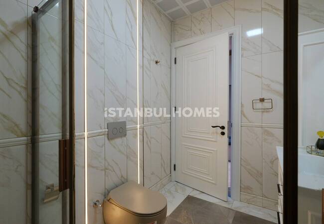 伊斯坦布尔 Buyukcekmece 的海景别墅和私人游泳池 35