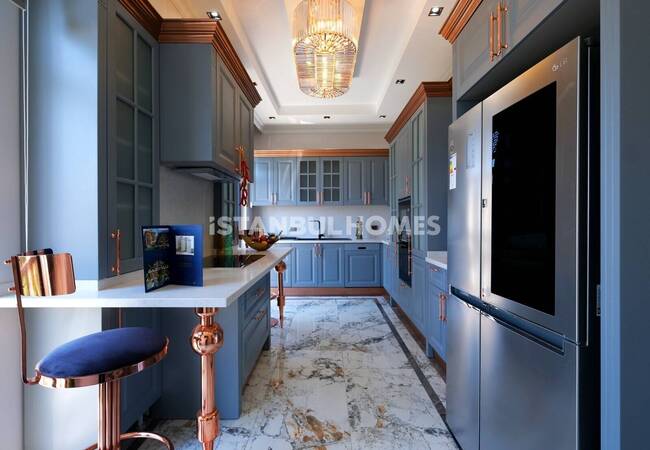 伊斯坦布尔 Buyukcekmece 的海景别墅和私人游泳池 36