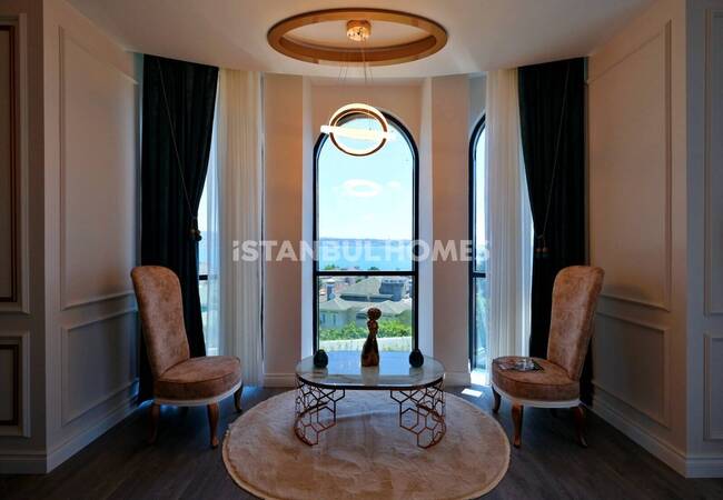 伊斯坦布尔 Buyukcekmece 的海景别墅和私人游泳池 37