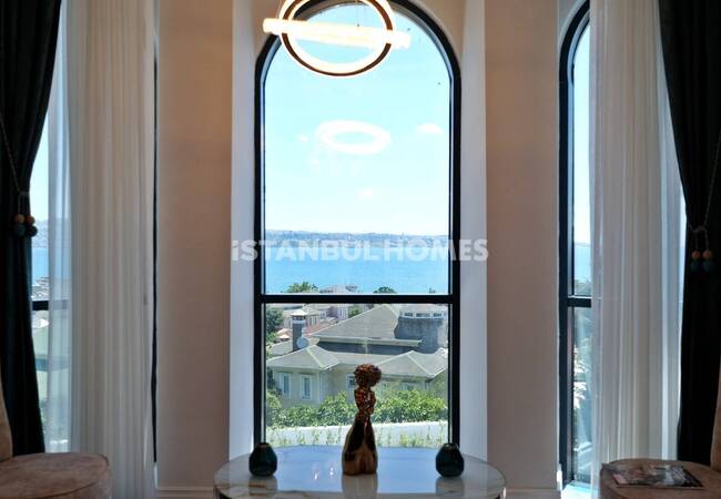 伊斯坦布尔 Buyukcekmece 的海景别墅和私人游泳池 51