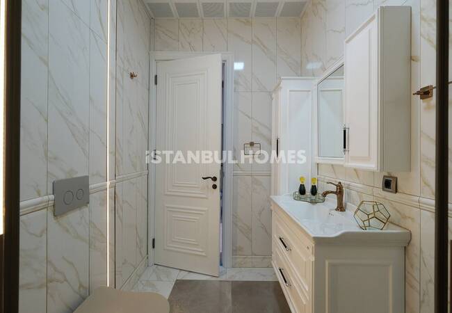 伊斯坦布尔 Buyukcekmece 的海景别墅和私人游泳池 52