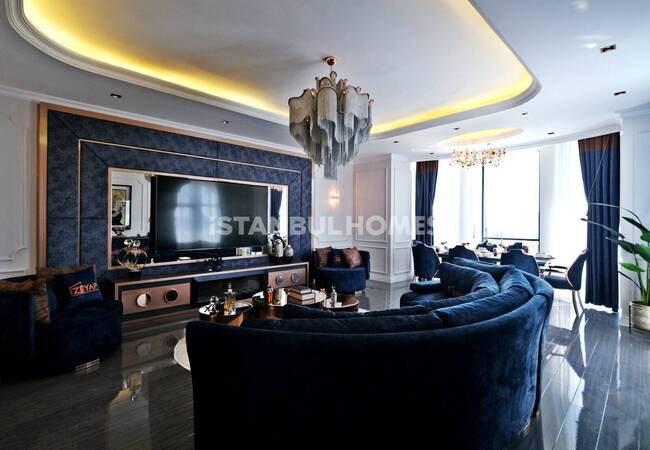 伊斯坦布尔 Buyukcekmece 的海景别墅和私人游泳池 13