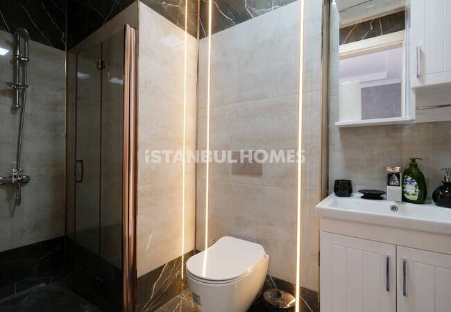 伊斯坦布尔 Buyukcekmece 的海景别墅和私人游泳池 22