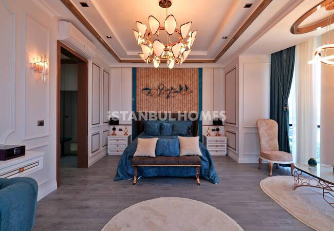 伊斯坦布尔 Buyukcekmece 的海景别墅和私人游泳池 19