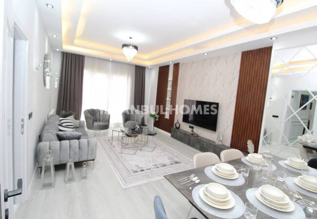 شقق واسعة في مجمع السكني فاخر بالقرب من البحر في بيوك شكمجة 3