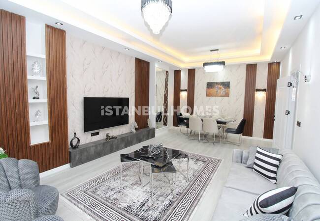 شقق واسعة في مجمع السكني فاخر بالقرب من البحر في بيوك شكمجة 5