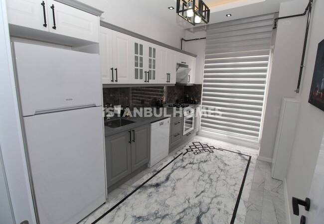 شقق واسعة في مجمع السكني فاخر بالقرب من البحر في بيوك شكمجة 10