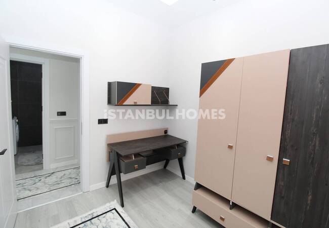 شقق واسعة في مجمع السكني فاخر بالقرب من البحر في بيوك شكمجة 15