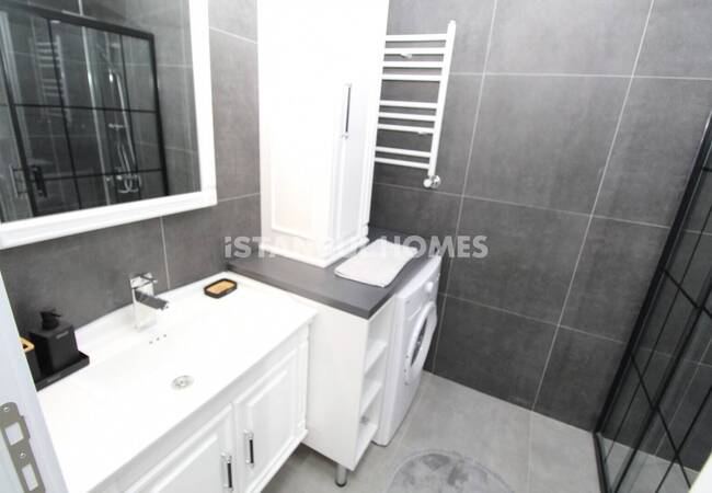 شقق واسعة في مجمع السكني فاخر بالقرب من البحر في بيوك شكمجة 16