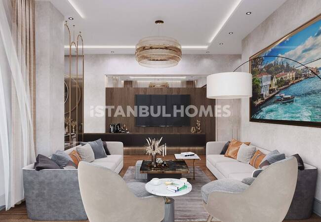 شقق حديثة في مجمع معماري رائع في أوسكودار تشنغلكوي 8