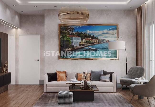 شقق حديثة في مجمع معماري رائع في أوسكودار تشنغلكوي 9