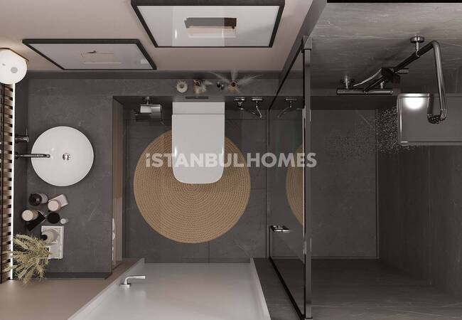 شقق حديثة في مجمع معماري رائع في أوسكودار تشنغلكوي 17