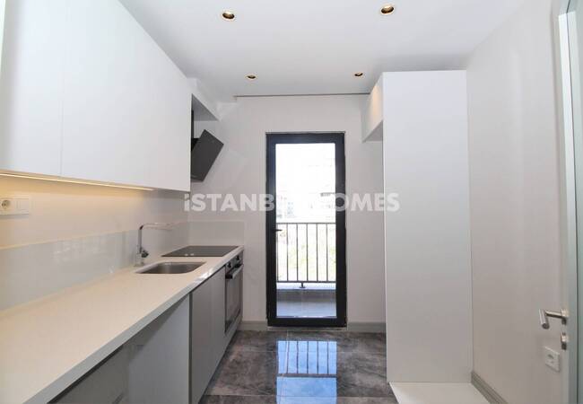 Ready to Move Apartments Near the Subway Station in Alibeykoy 5