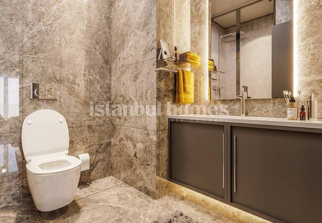 Başakşehir'de 7/24 Güvenlikli Site İçinde Geniş Daireler 18