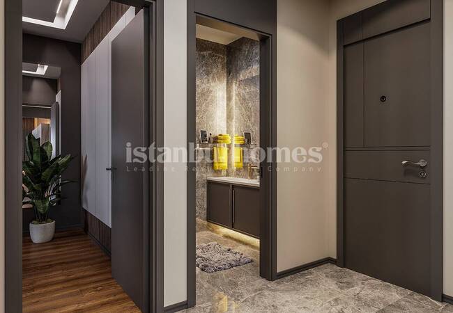 Başakşehir'de 7/24 Güvenlikli Site İçinde Geniş Daireler 19