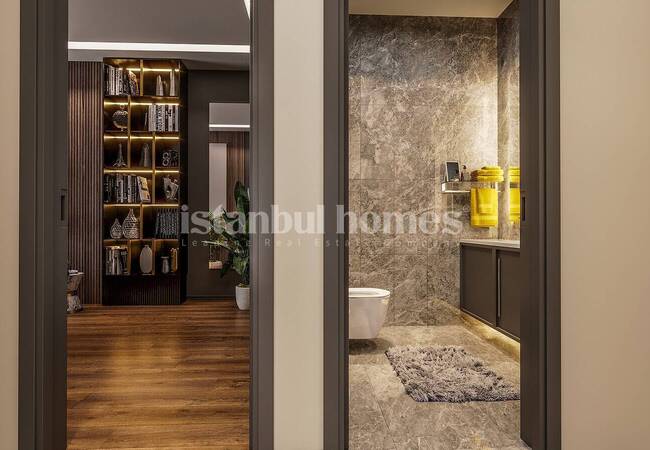 Villas Modernes Vue Sur Vallée À Istanbul Basaksehir 22