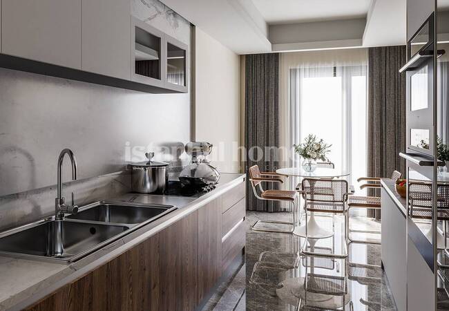 Villas Modernes Vue Sur Vallée À Istanbul Basaksehir 12