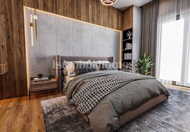 Villas Modernes Vue Sur Vallée À Istanbul Basaksehir 13