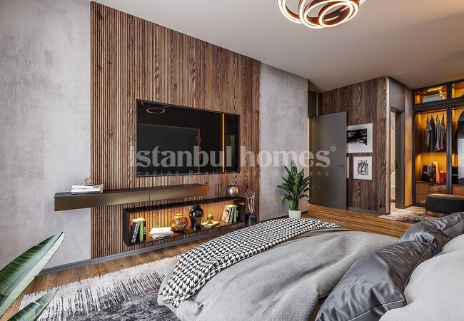 Villas Modernes Vue Sur Vallée À Istanbul Basaksehir 14
